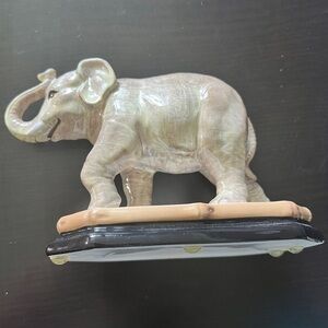 Rare 2002 Raymond Waites Empire Elephant Decor Base - Certified International 5”
